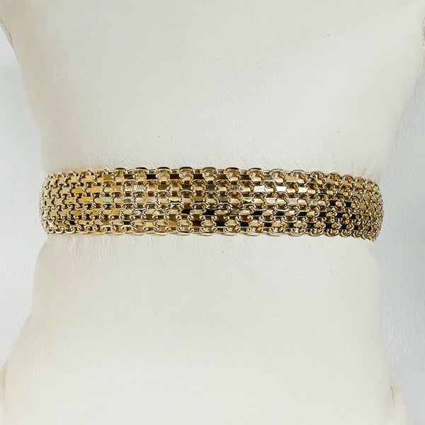 14K 10MM Bismark Bracelet