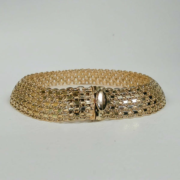 14K 10MM Bismark Bracelet