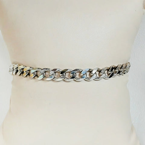 7.5" Sterling Curb Link Bracelet