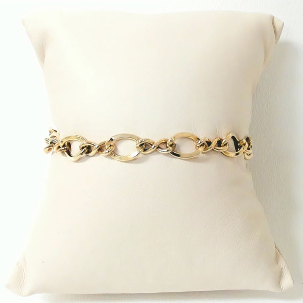 7.5" Gold Filled Charm Bracelet