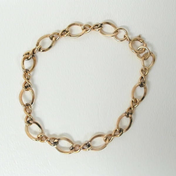 7.5" Gold Filled Charm Bracelet