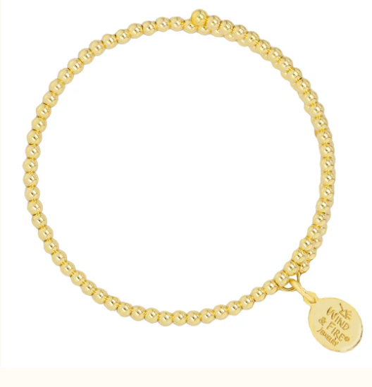 Gold Filled 2.5MM Bead Wrap Bangle