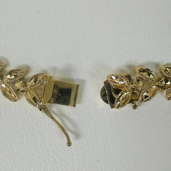 17" 14K Diamond-Cut Fashion Necklace