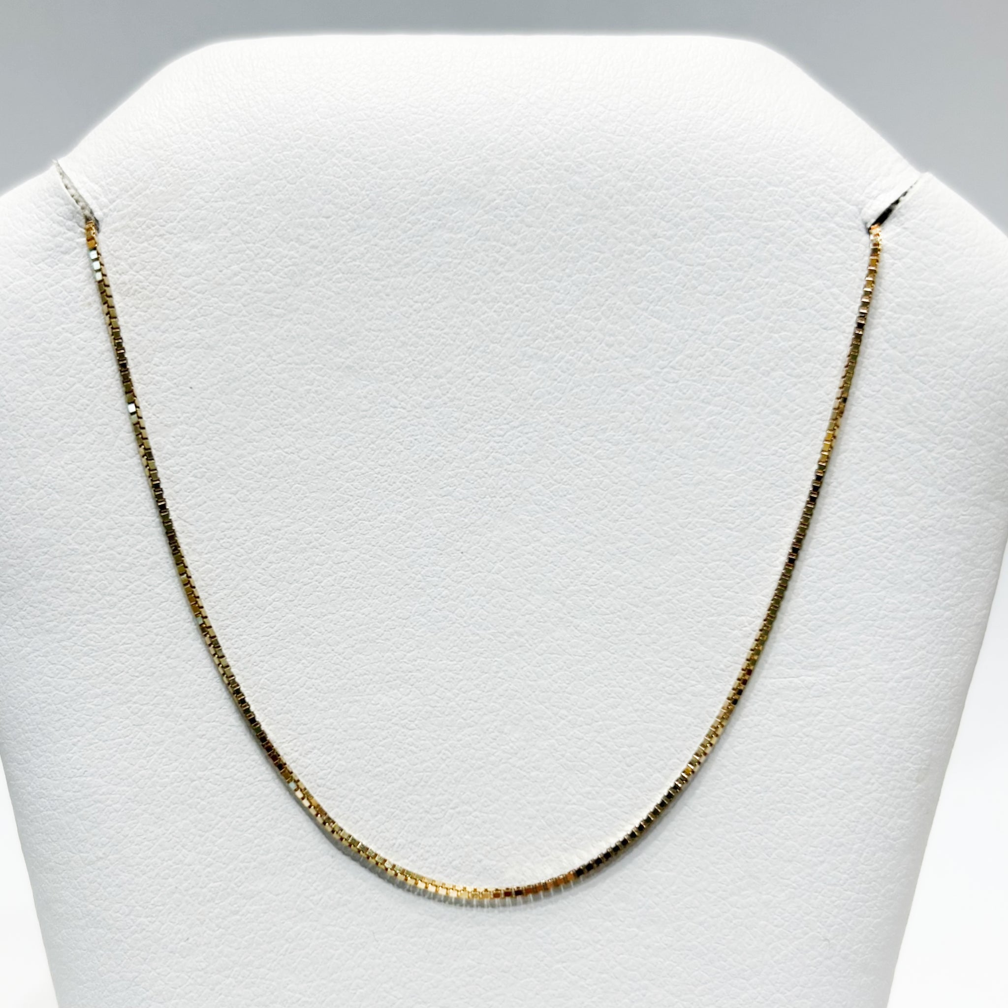 20" 14K Box Link Chain