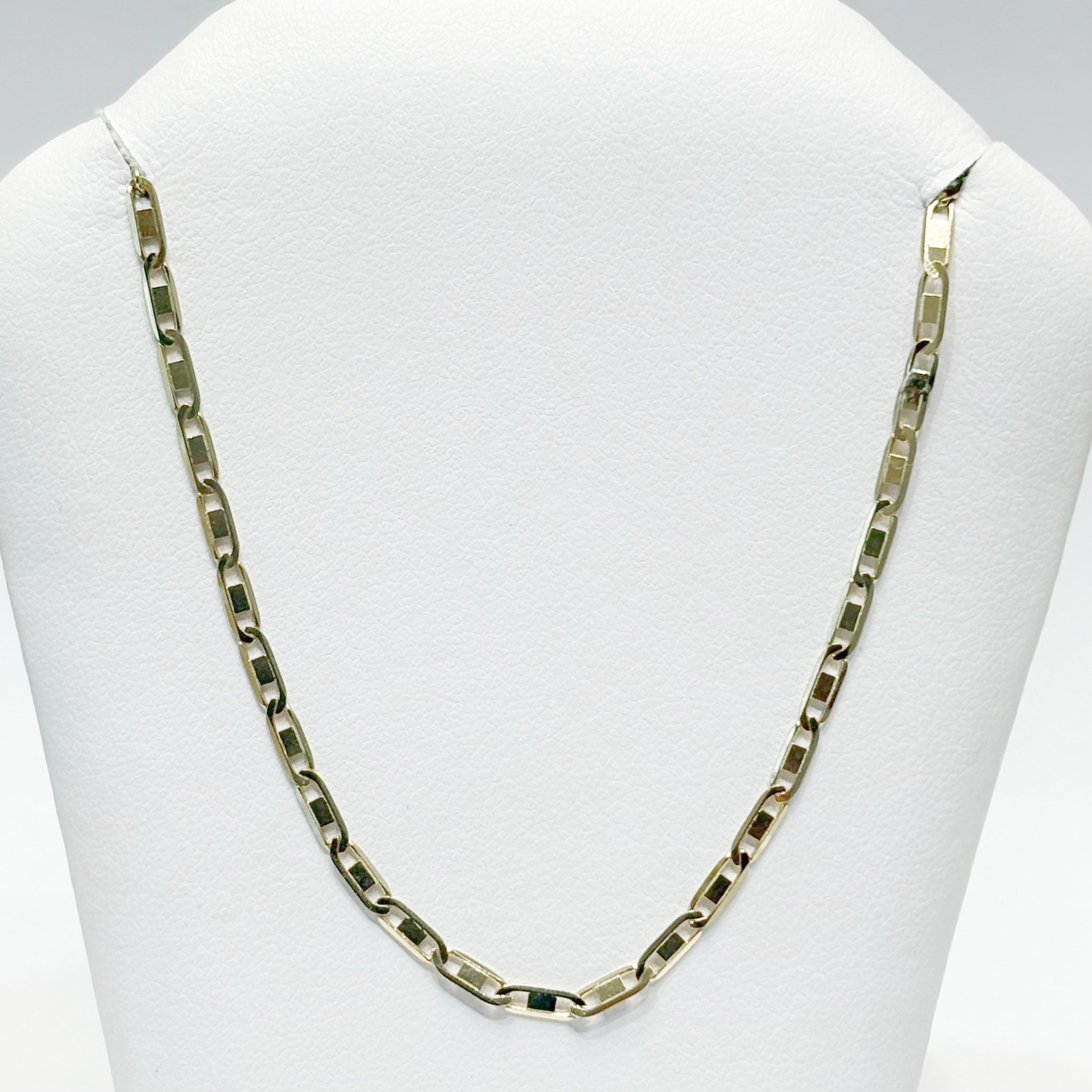 15" 18K Anchor Link Chain