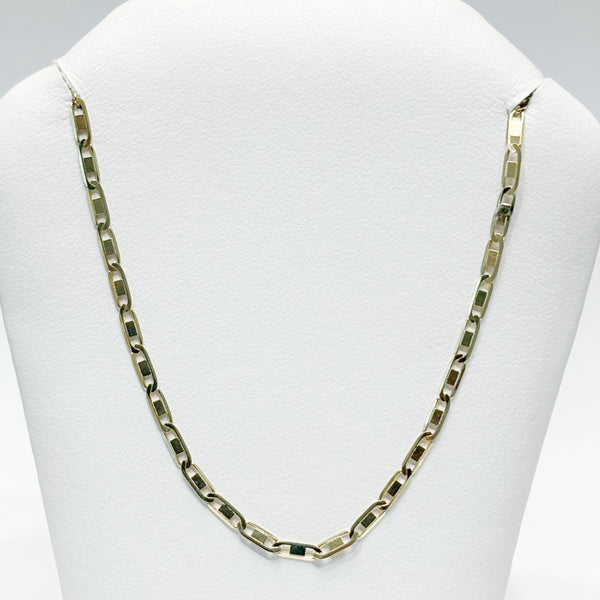 15" 18K Anchor Link Chain