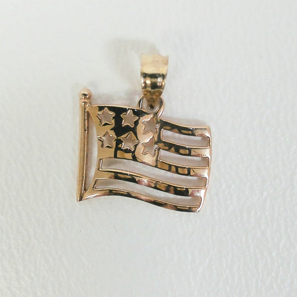 10K Flag Charm