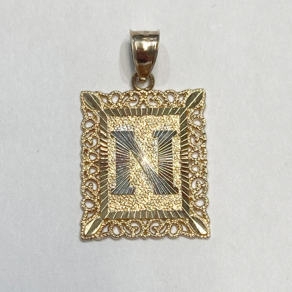 10KYG "N" Initial Charm