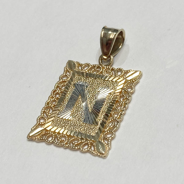 10KYG "N" Initial Charm