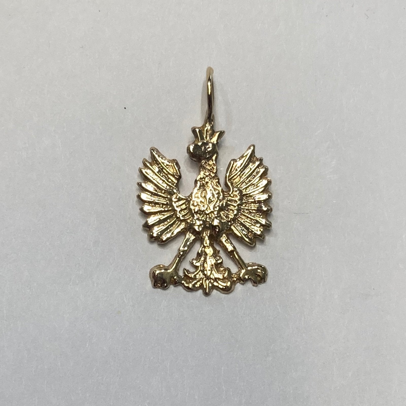 14K Phoenix Firebird Charm