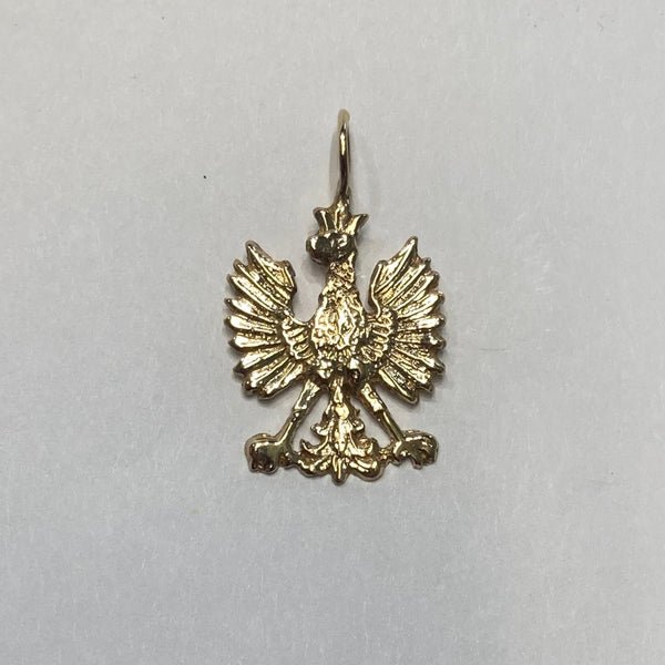 14K Phoenix Firebird Charm