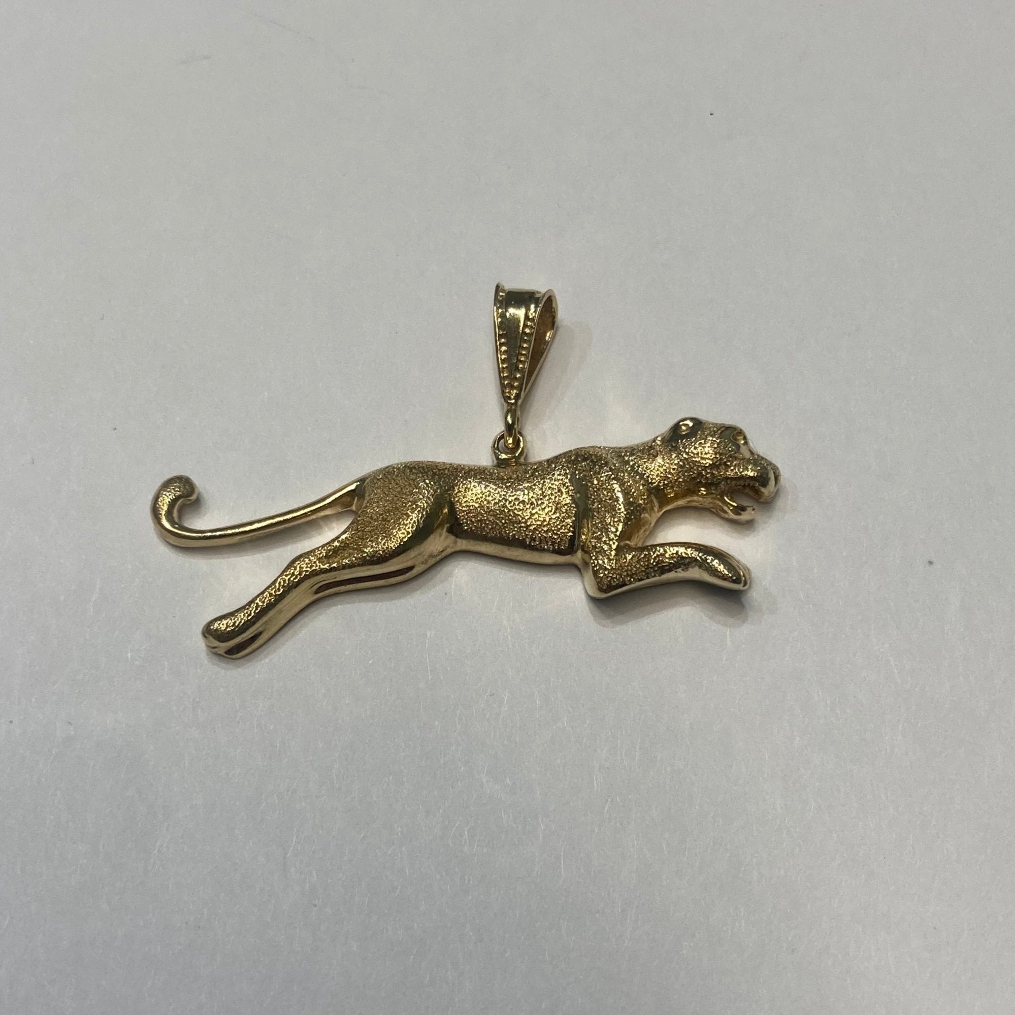 14K Panther Charm