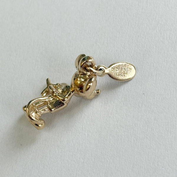 14K Mickey Mouse Disney Charm