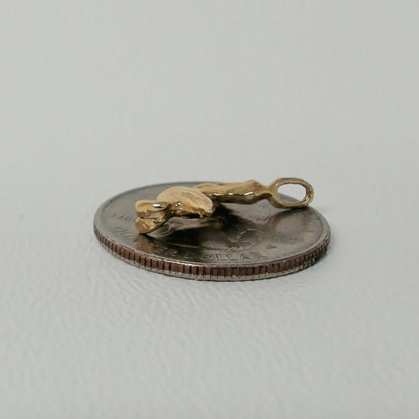 14K Pelican Charm