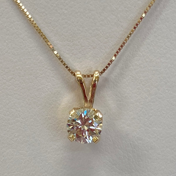 18" 14k 0.68CT Diamond Necklace