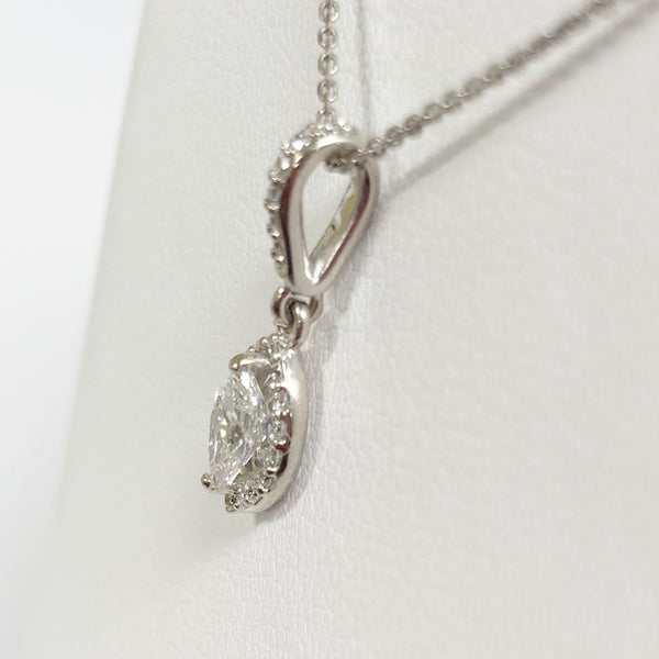 14KWG 0.42TW Diamond Necklace