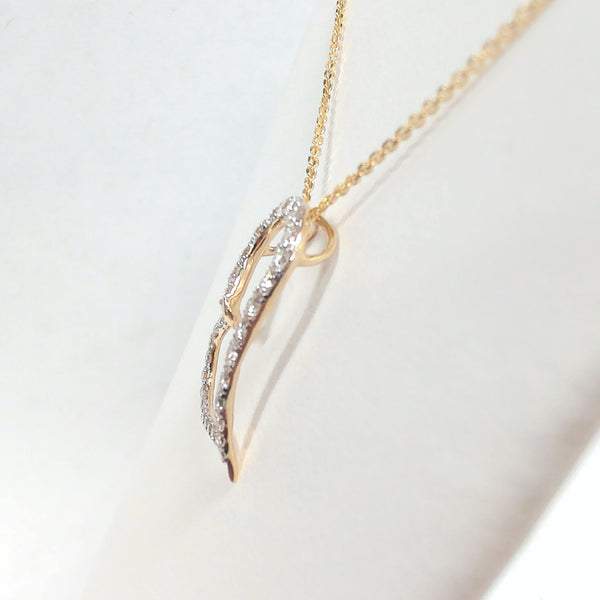 14KYG 3/4TW Diamond Heart Necklace