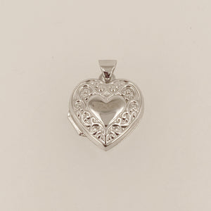 14KWG Heart-Shaped Locket