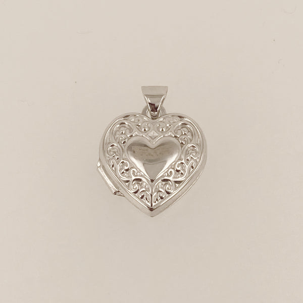 14KWG Heart-Shaped Locket