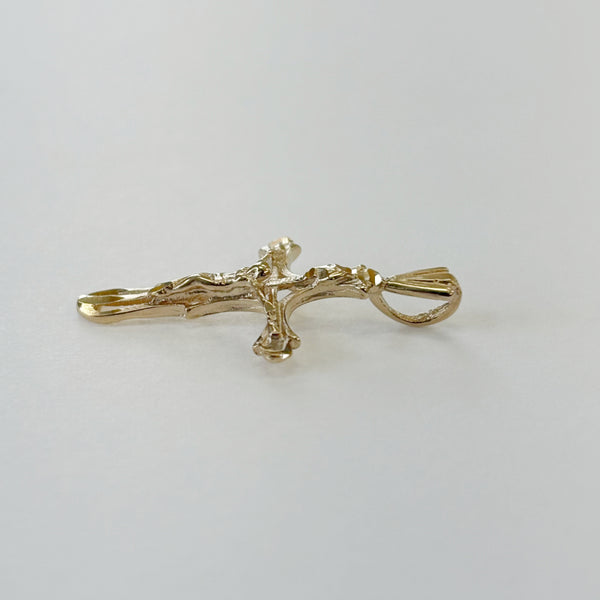 14K 0.9gr Crucifix