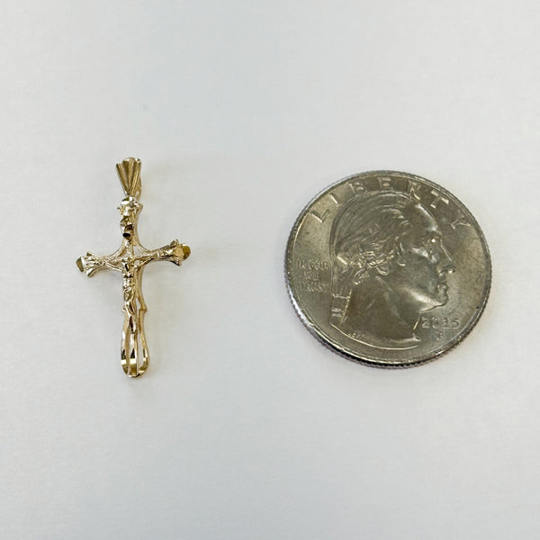 14K 0.9gr Crucifix