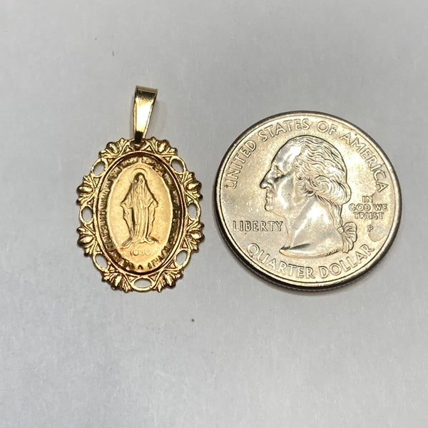 14K Miraculous Medal