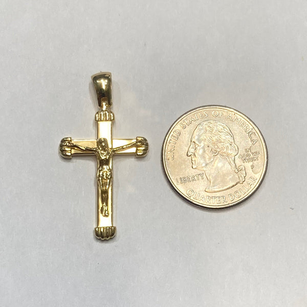 18k Crucifix Pendant