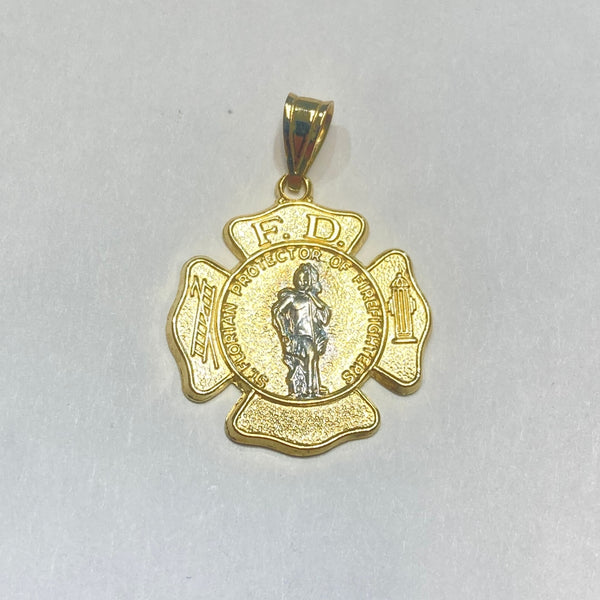 14K St. Florian Medal