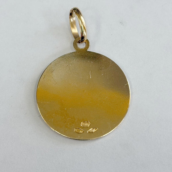 18K Lady Of Sorrows Medal