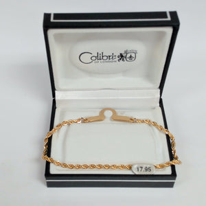 Gold Finish Tie Rope Chain