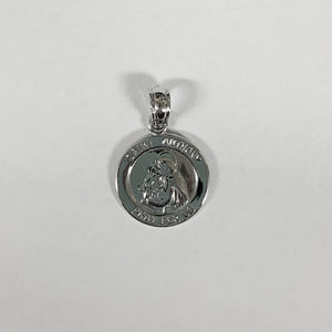 Sterling Silver Small St. Anthony Medal