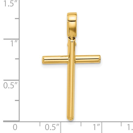 Leslie's 14K Polished Cross