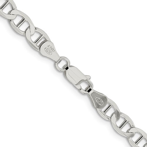 Sterling Silver Flat Anchor Chain