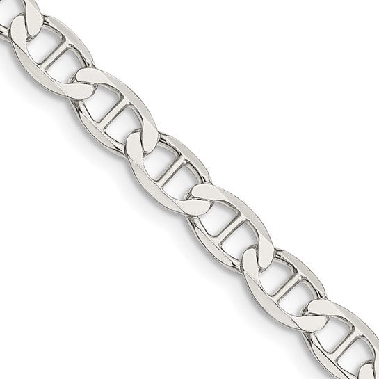 Sterling Silver Flat Anchor Chain