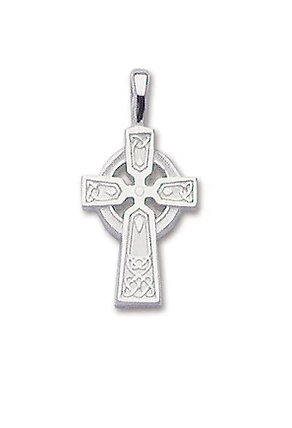 Solid Sterling Silver Small Celtic Cross