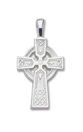 Solid Sterling Silver Medium Celtic Cross