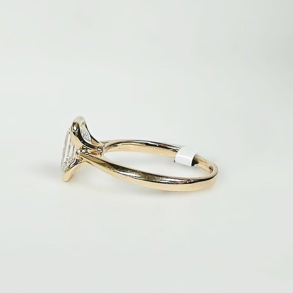 2.00CT LAB GROWN Emerald-Cut Diamond Solitaire