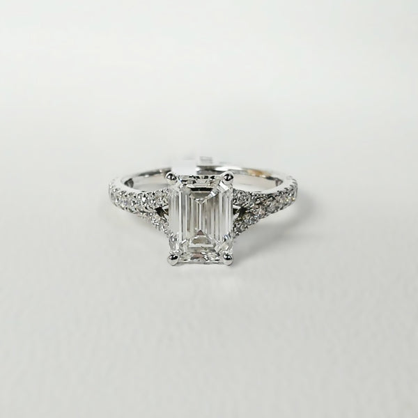 Platinum 2.50TW LAB GROWN Diamond Engagement Ring