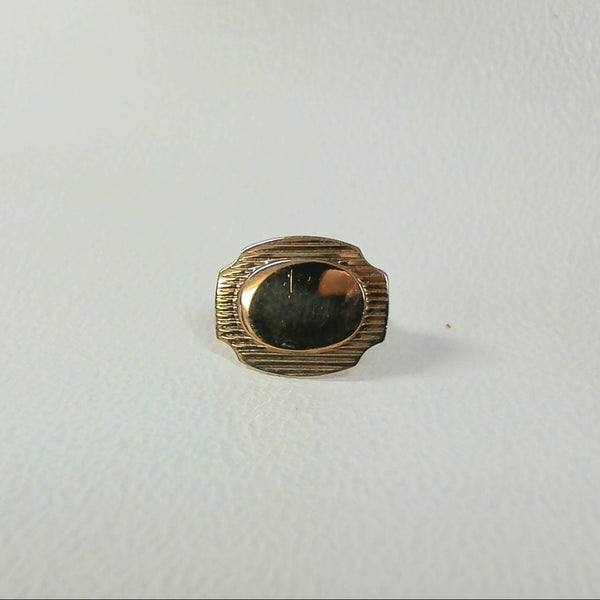 14K Oval Tie Tac