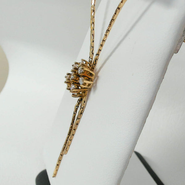 18K 1/2TW Diamond Fashion Necklet