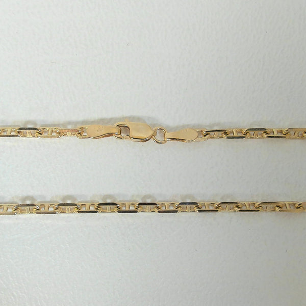 18" 14K Anchor Chain