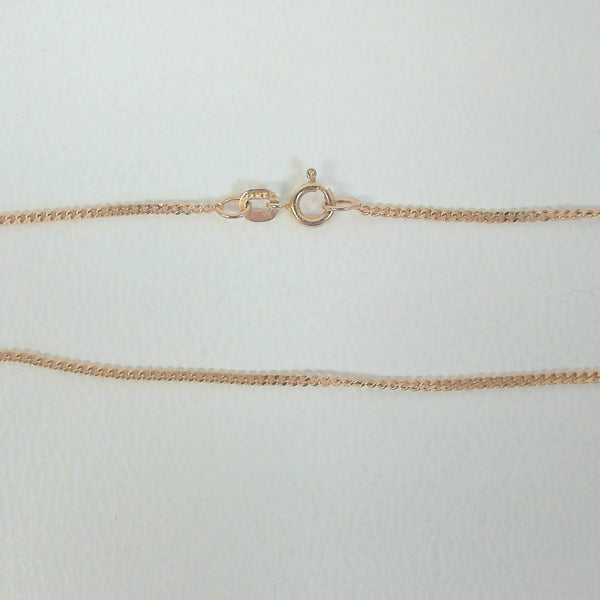 20.75" 14K Baby Curb Chain