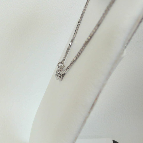 14K Melee Diamond Necklace