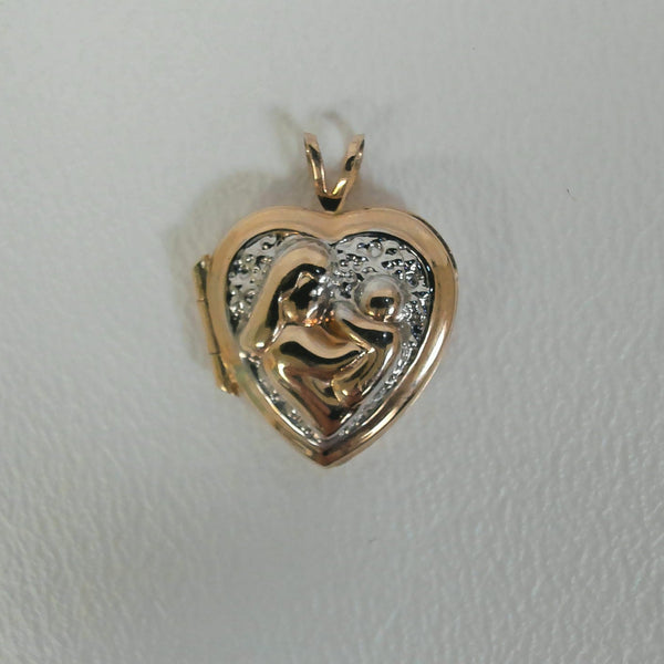 10K Mother & Child Locket