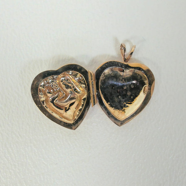 10K Mother & Child Locket
