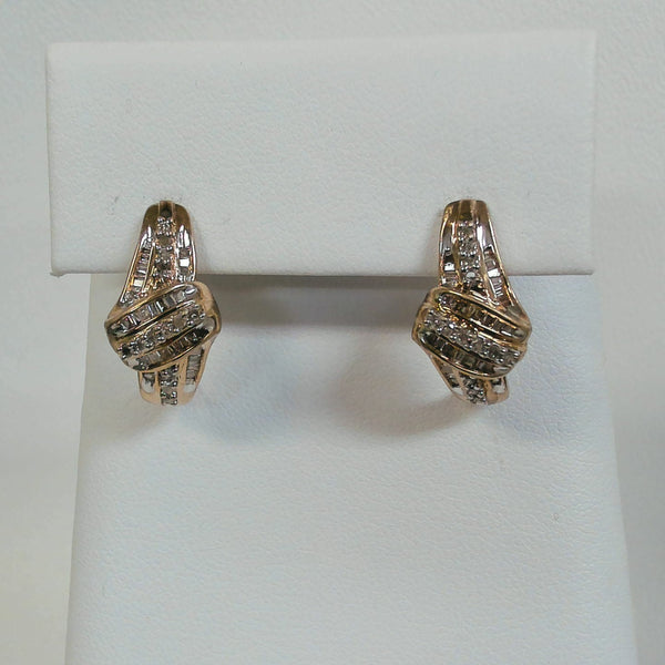 10K Promo Diamond Fashion Earrings