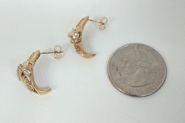 10K Promo Diamond Fashion Earrings