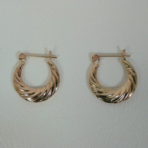14K Hoop Earrings