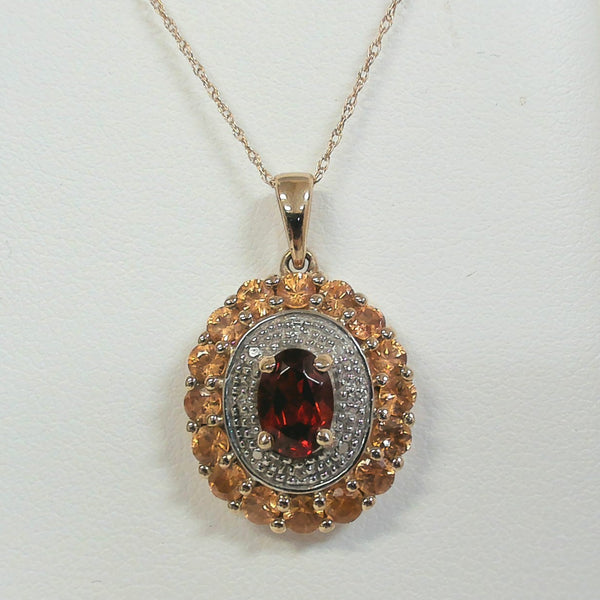 10KYG MADERIA Citrine Necklace