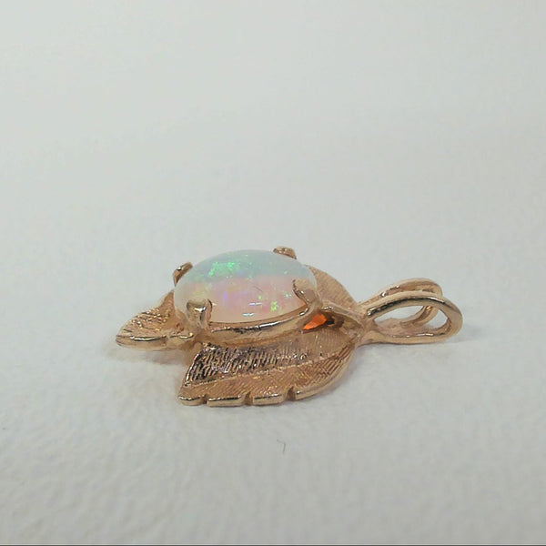 14K Opal Pendant